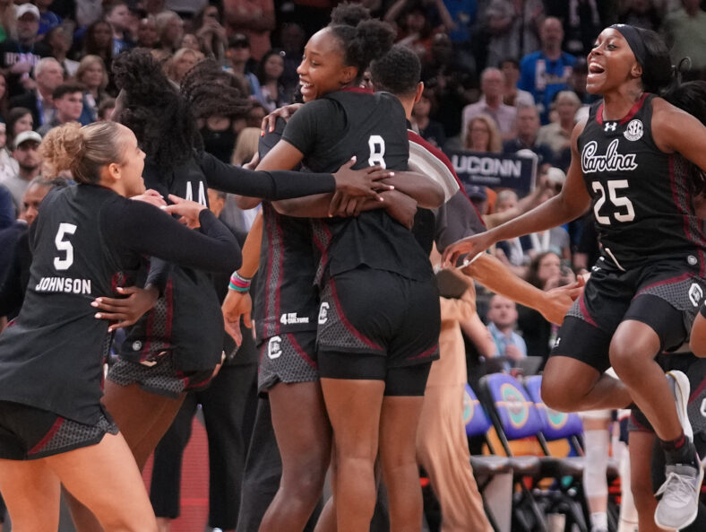 South Carolina women's basketball. 