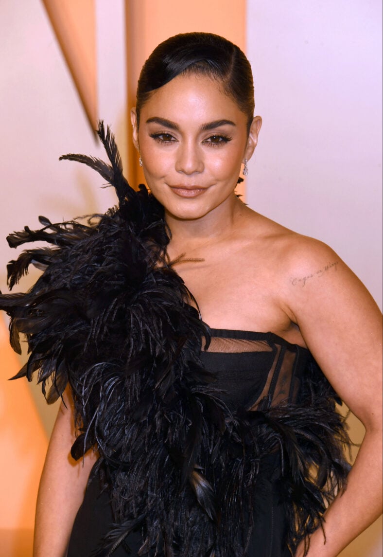 Vanessa Hudgens at 2025 Vanity Fair Oscar Party Hosted By Radhika Jones 