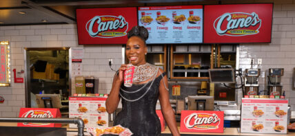 Venus Williams at Raising Cane's