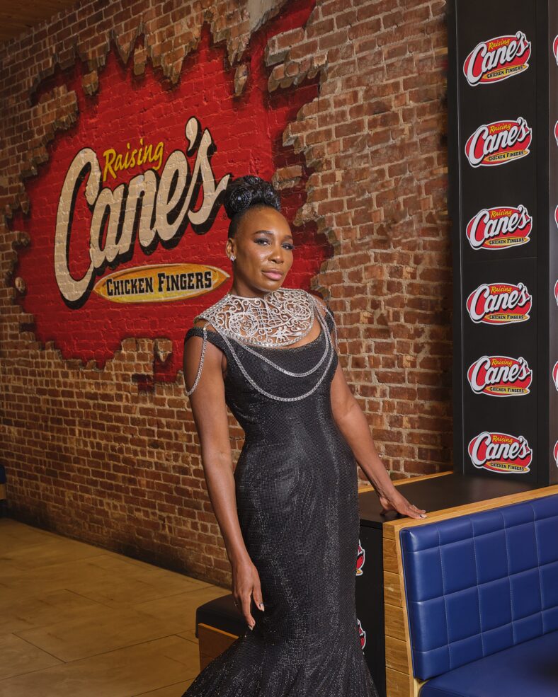 Venus Williams at Raising Cane's