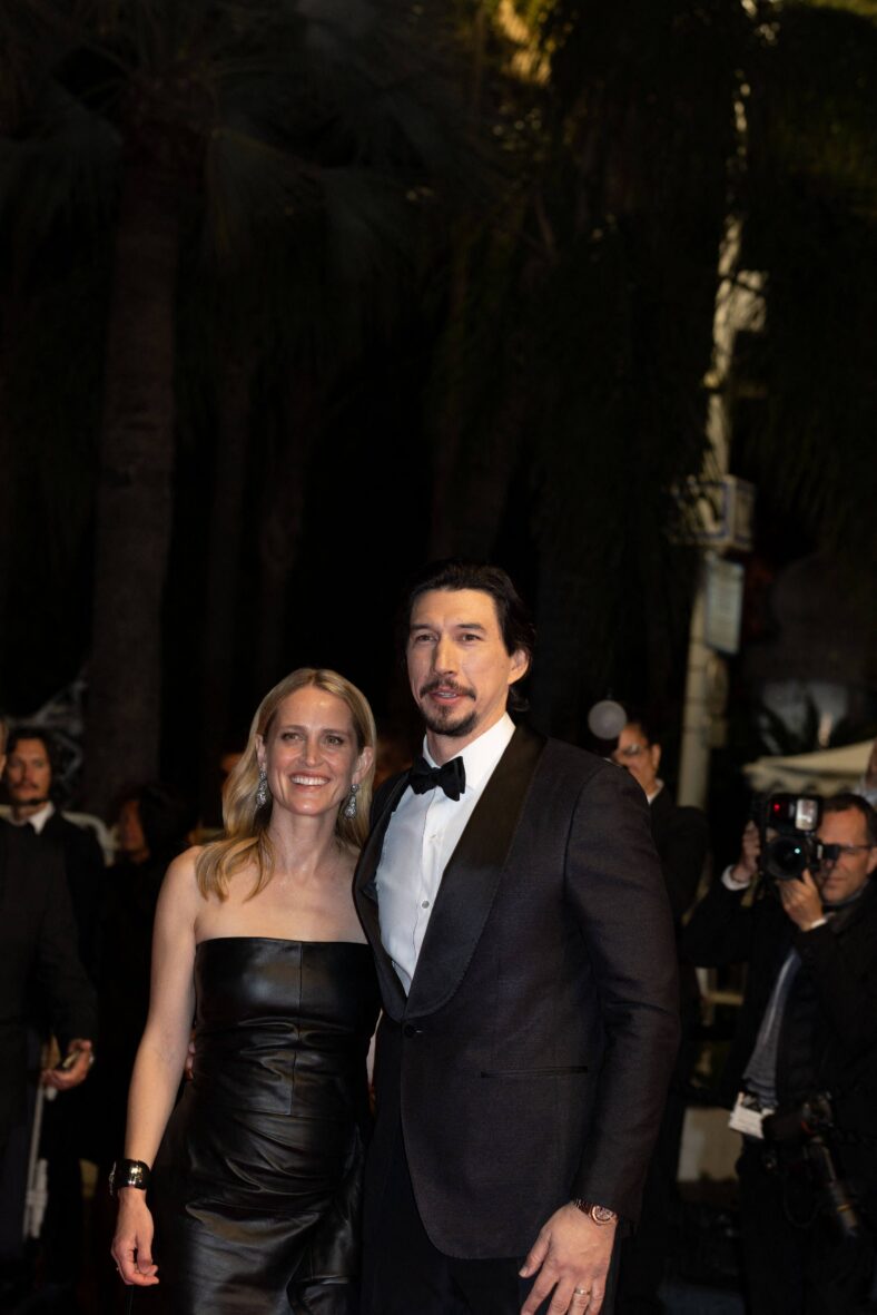 'Paper Tiger' screening during the 79th Cannes Film Festival. 16 May 2026 Pictured: Joanne Tucker, Adam Driver