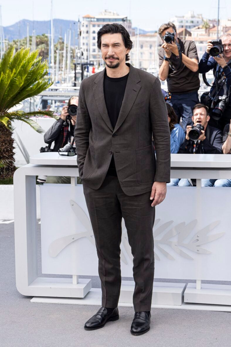 Adam Driver at the 'Paper Tiger' photocall at the 79th Cannes Film Festival