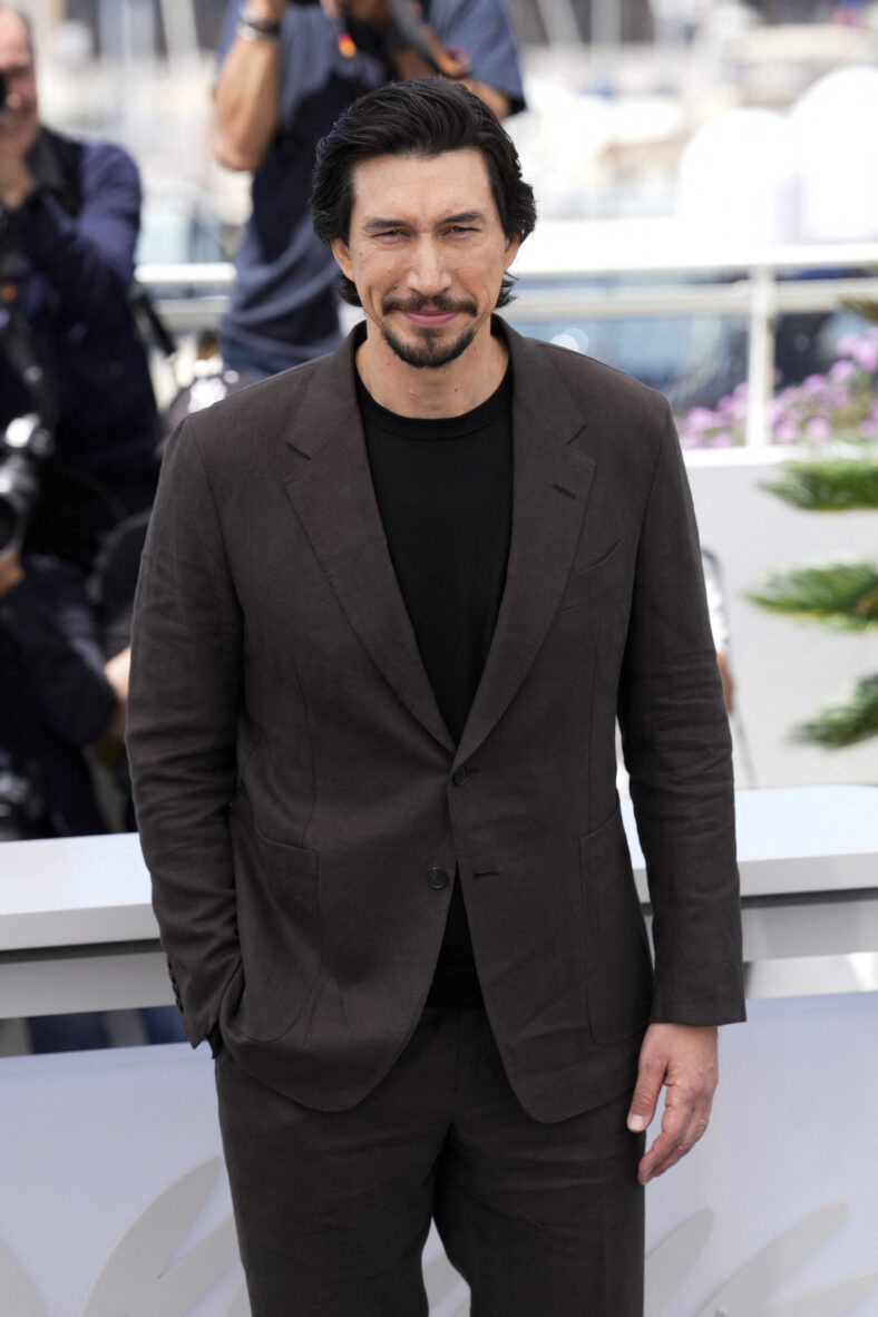 Adam Driver at the 'Paper Tiger' photocall at the 79th Cannes Film Festival