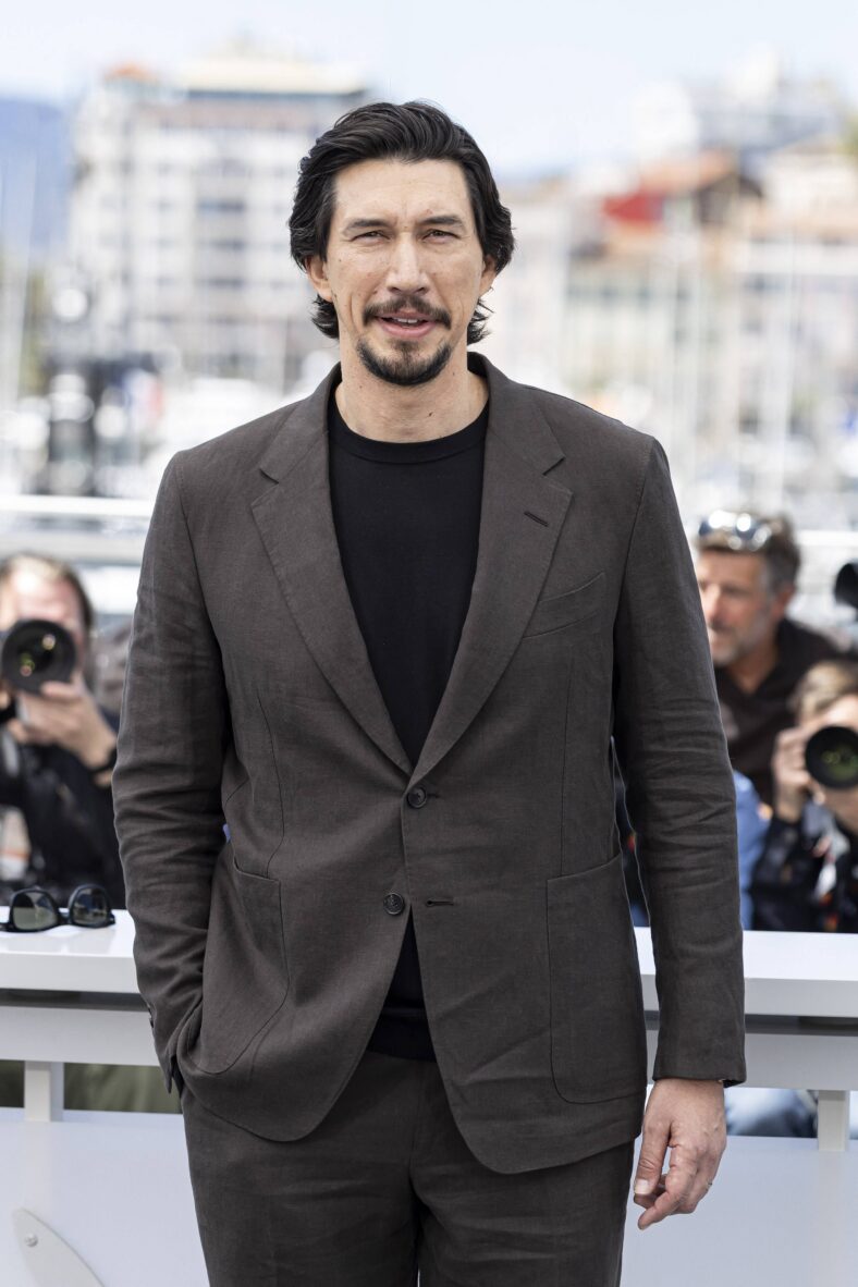 Adam Driver at the 'Paper Tiger' photocall at the 79th Cannes Film Festival
