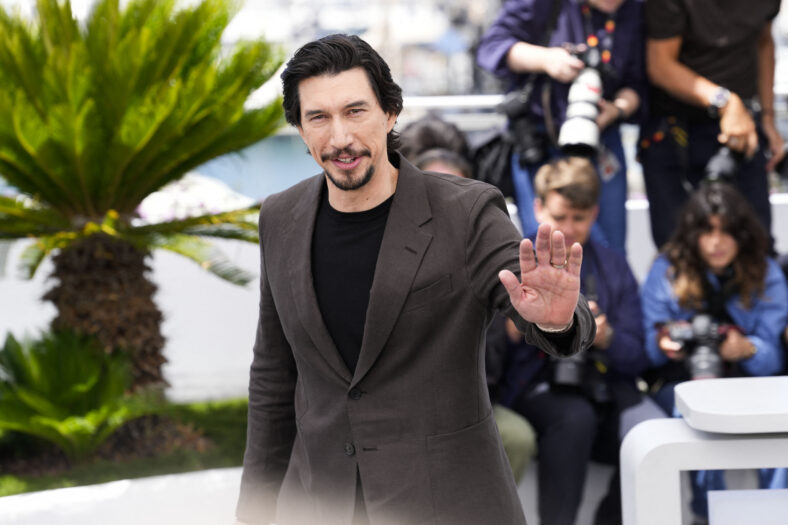 Adam Driver at the 'Paper Tiger' photocall at the 79th Cannes Film Festival