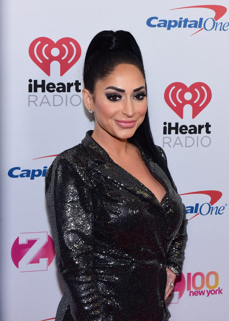 Angelina Pivarnick at iHeartRadio's Z100 Jingle Ball 2019 - Press Room
