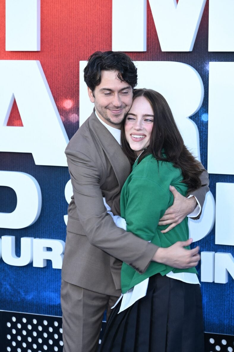 Nat Wolff and Billie Eilish at the 'Billie Eilish - Hit Me Hard And Soft The Tour Premiere