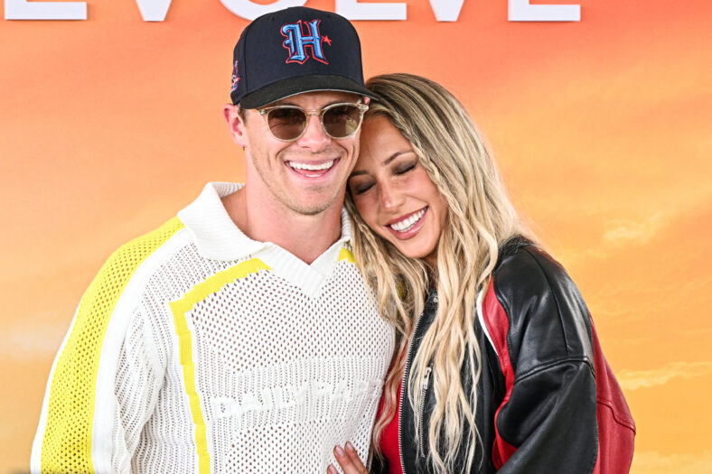 Braxton Berrios and Alix Earle at the 8th Annual REVOLVE Festival 2025
