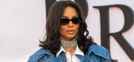 Ciara on the red carpet