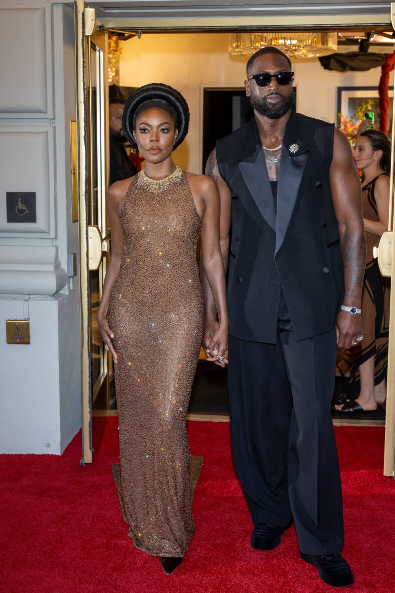 Gabrielle Union and Dwyane Wade dressed for the 2026 Met Gala. 