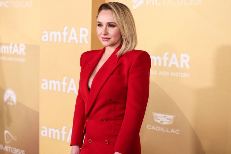 Hayden Panettiere at 2022 amfAR Gala Los Angeles
