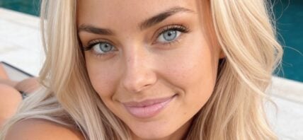 Isabella Sterling In Plunging Glitter Bikini ‘Looks Delicious' In Her Bathroom