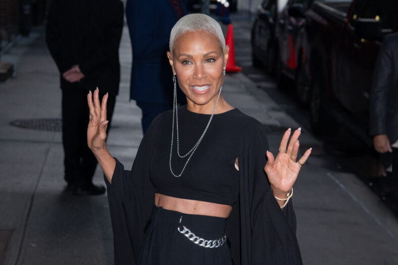 Jada Pinkett Smith at Late Show with Stephen Colbert