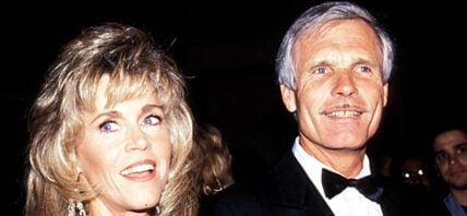 Jane Fonda and Ted Turner