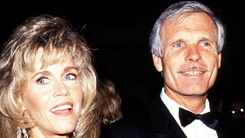Jane Fonda and Ted Turner