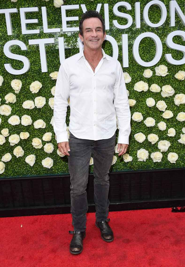 Jeff Probst on the red carpet