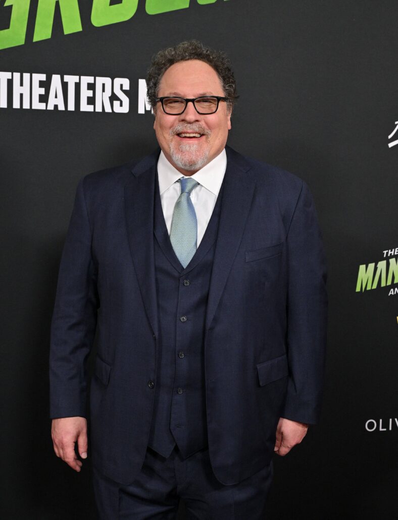 Jon Favreau at the Star Wars: The Mandalorian and Grogu World Premiere