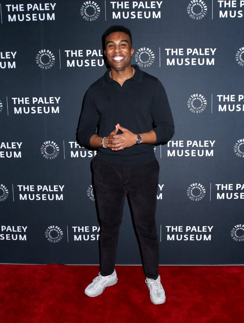 Kyle Fraser on the red carpet