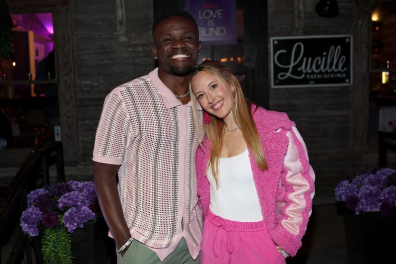 Love Is Blind, Chelsea Griffin and Kwame Appiah. 