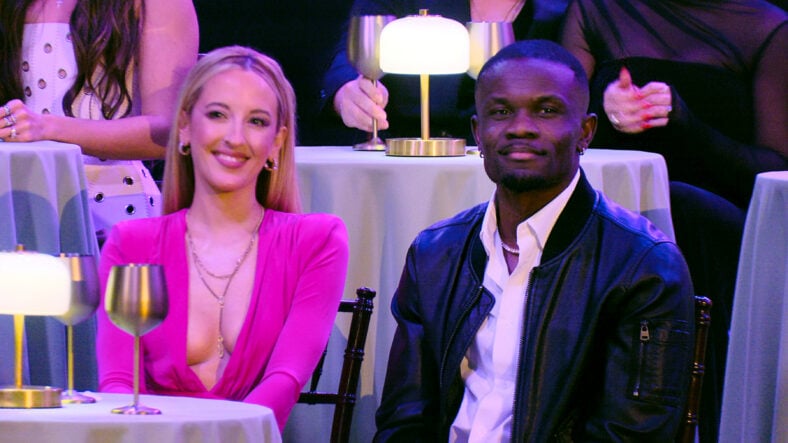 Love Is Blind, Chelsea Griffin and Kwame Appiah. 