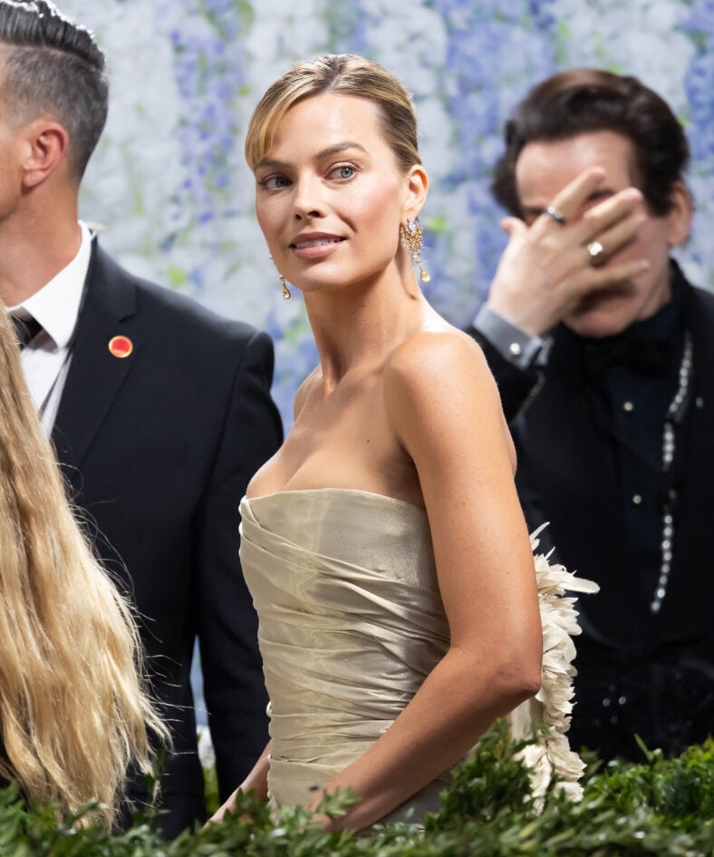 Margot Robbie at the 2026 MET Gala Costume Ball - Outside