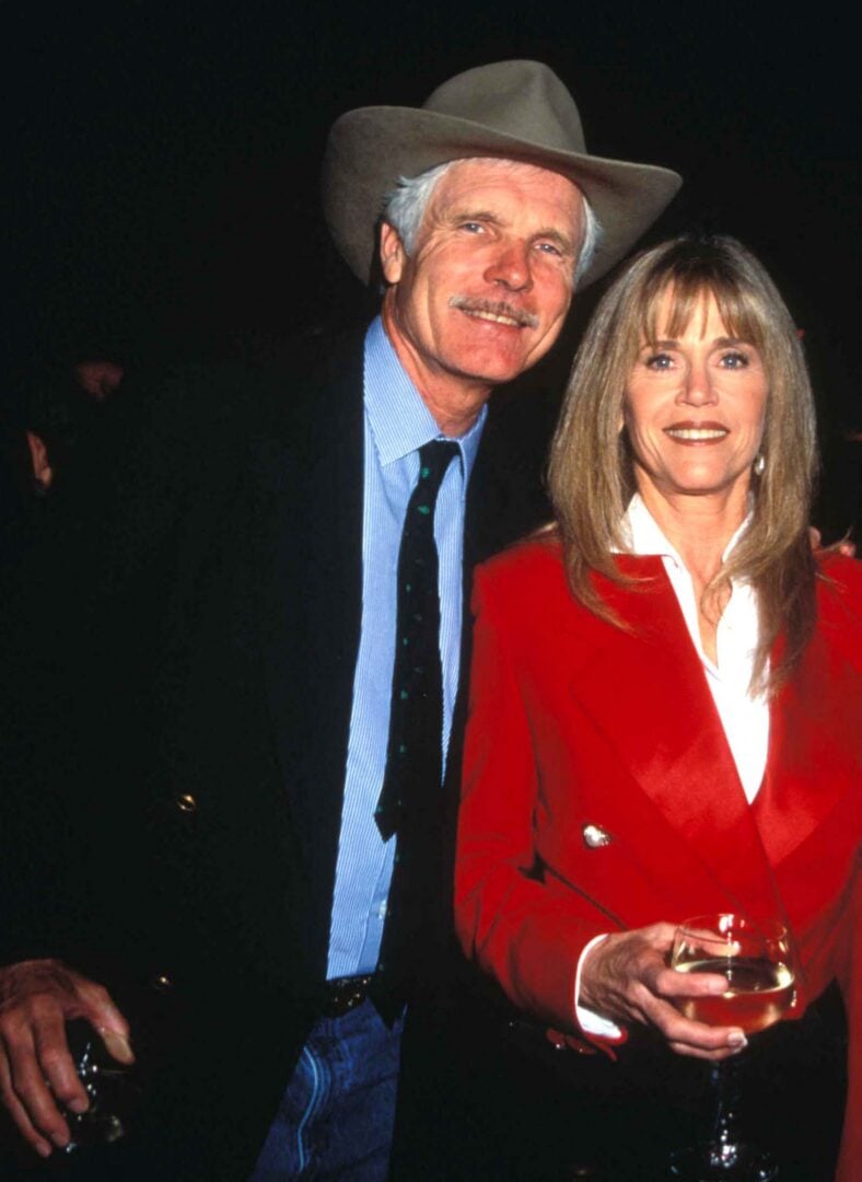 Ted Turner and Jane Fonda