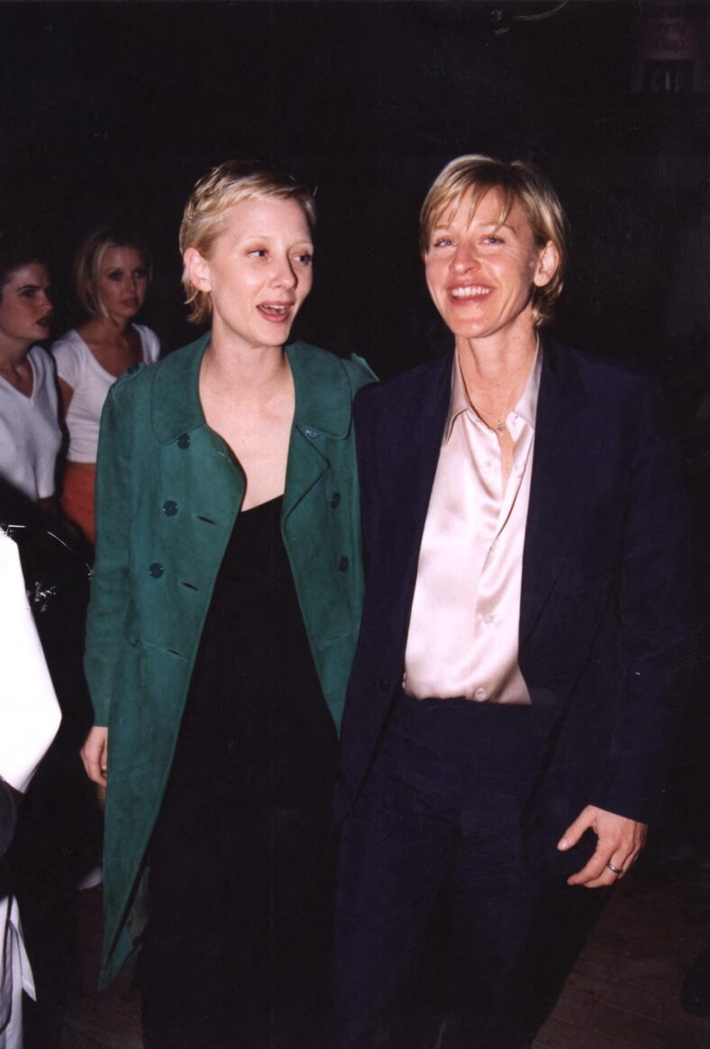 Anne Heche and Ellen DeGeneres