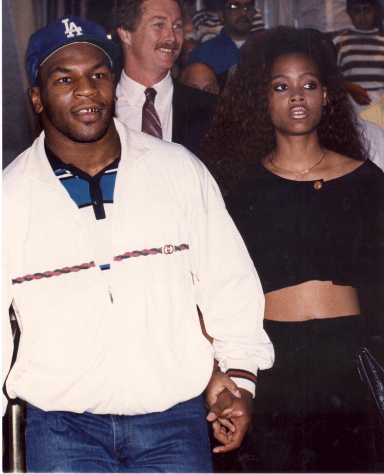 Mike Tyson and Robin Givens
