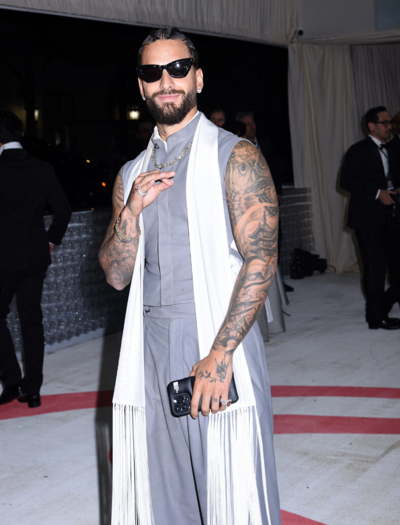Maluma at the 2023 Met Gala 