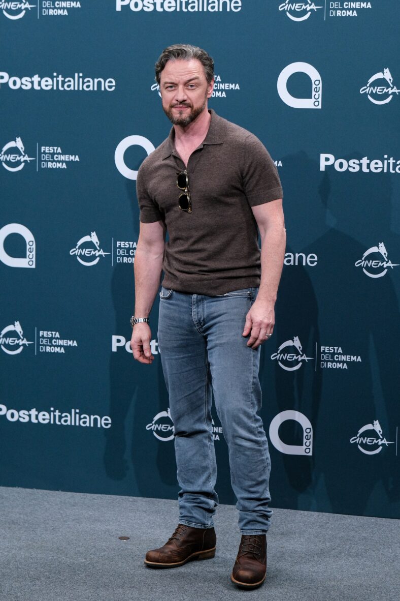 James McAvoy at a Photo Call 
