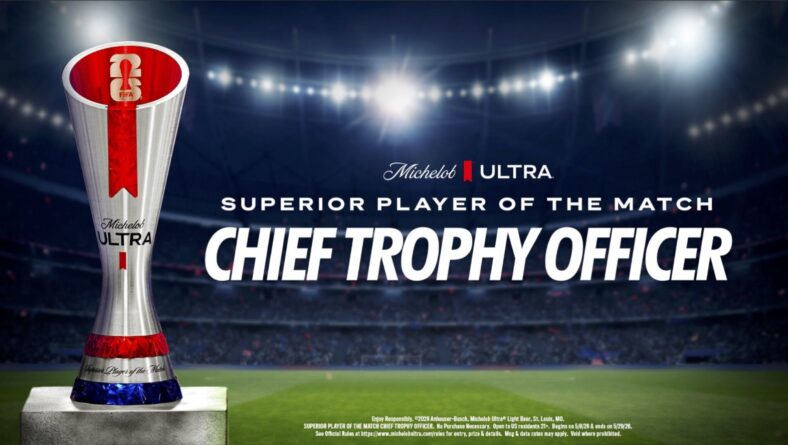 Michelob ULTRA SPOTM Chief Trophy Officer Key Visual