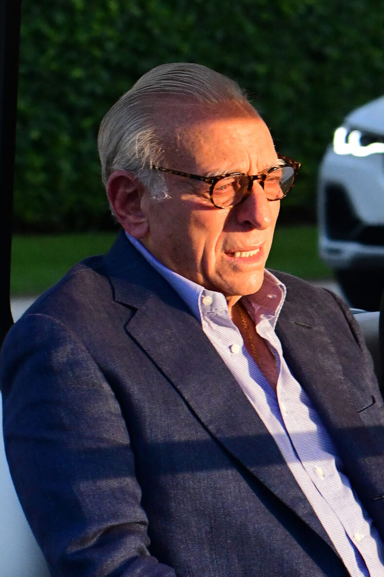 Nelson Peltz before the wedding of Nicola Peltz and Brooklyn Beckham in Palm Beach