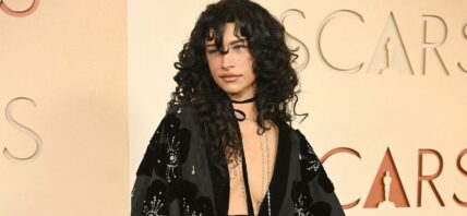 Odessa A'Zion on the red carpet