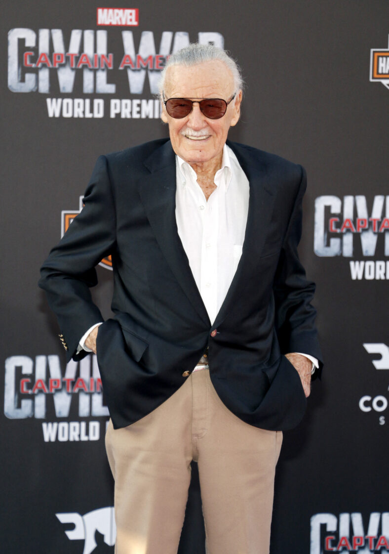 Stan Lee at the Los Angeles premiere of 'Captain America: Civil War'