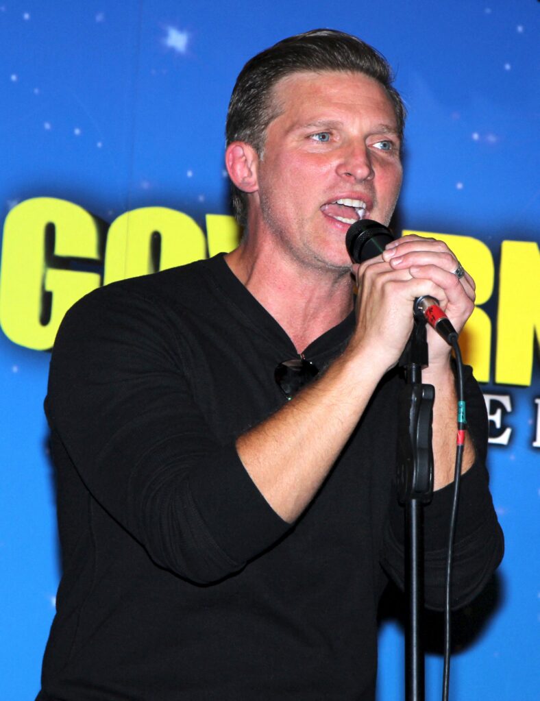 Steve Burton at The Brokerage Entertainment Club in New York