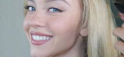Sydney Sweeney close up