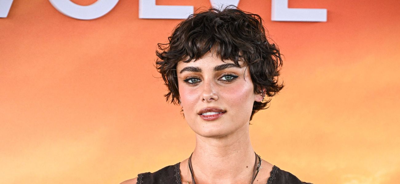 Taylor Hill arrisca tudo em um vestido transparente em Cannes 2026