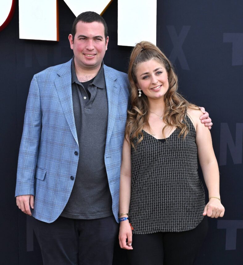 David Isaacman and Abbey Romeo at Netflix Tudum 2025: The Live Event