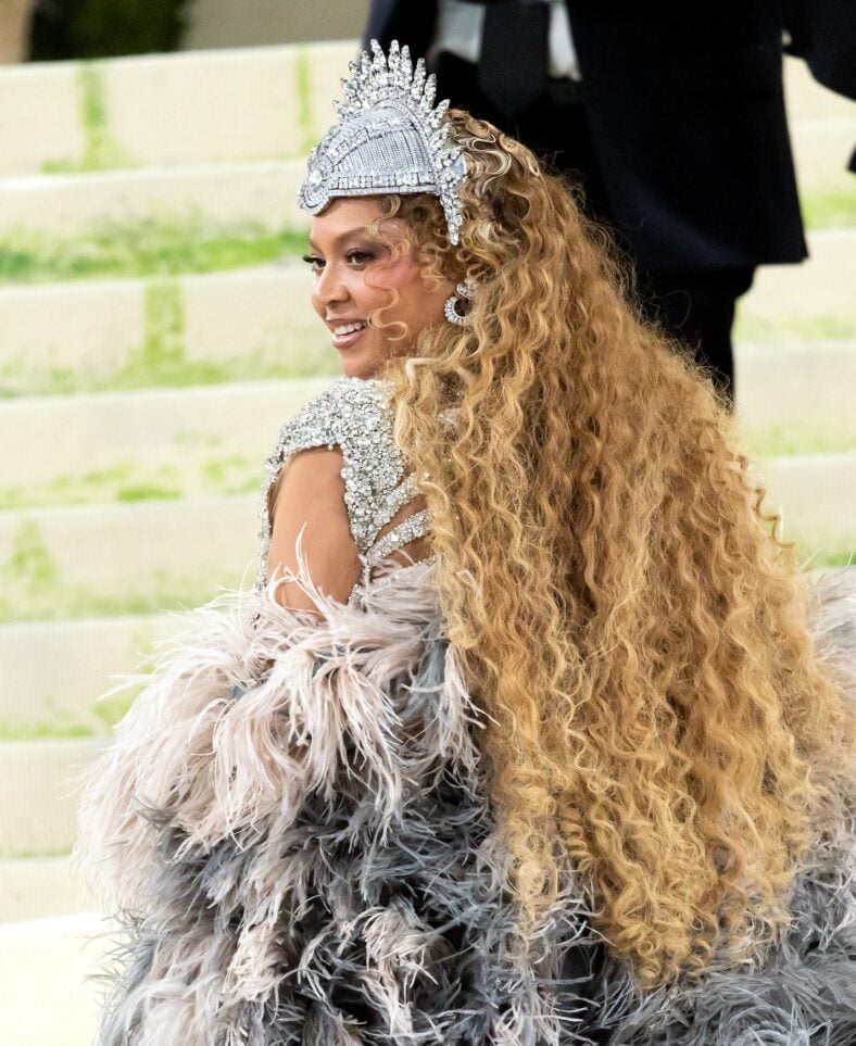 Beyoncé at the Met Gala. 