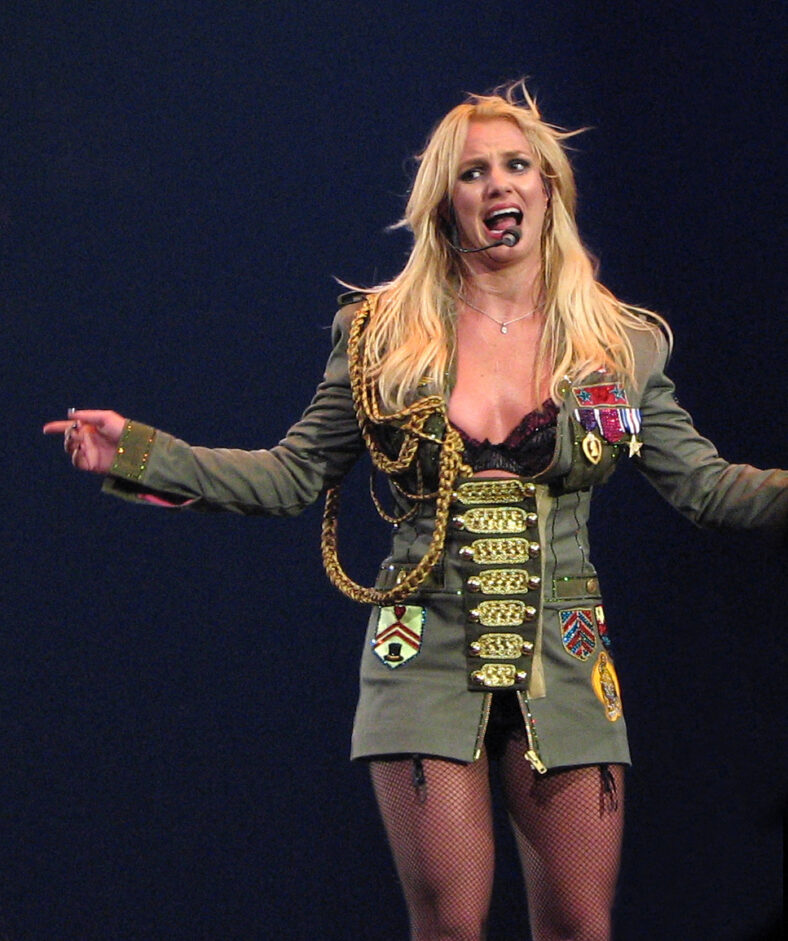 Britney Spears on stage