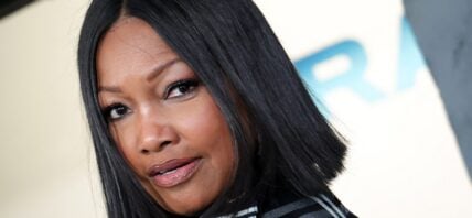Garcelle Beauvais posing on the red carpet.