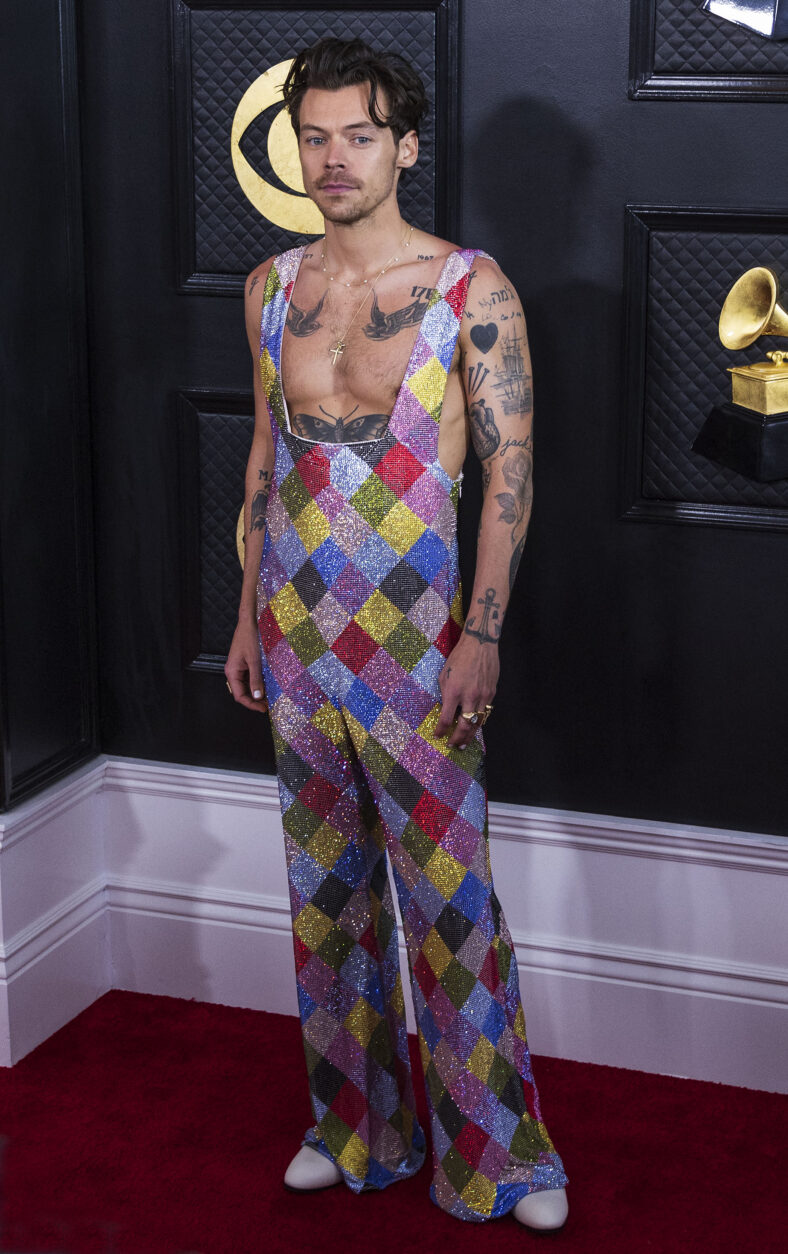 Harry Styles at Grammy Awards 2023: RED CARPET