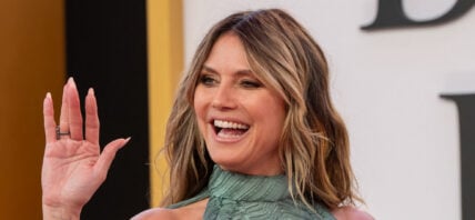 Heidi Klum attends premiere