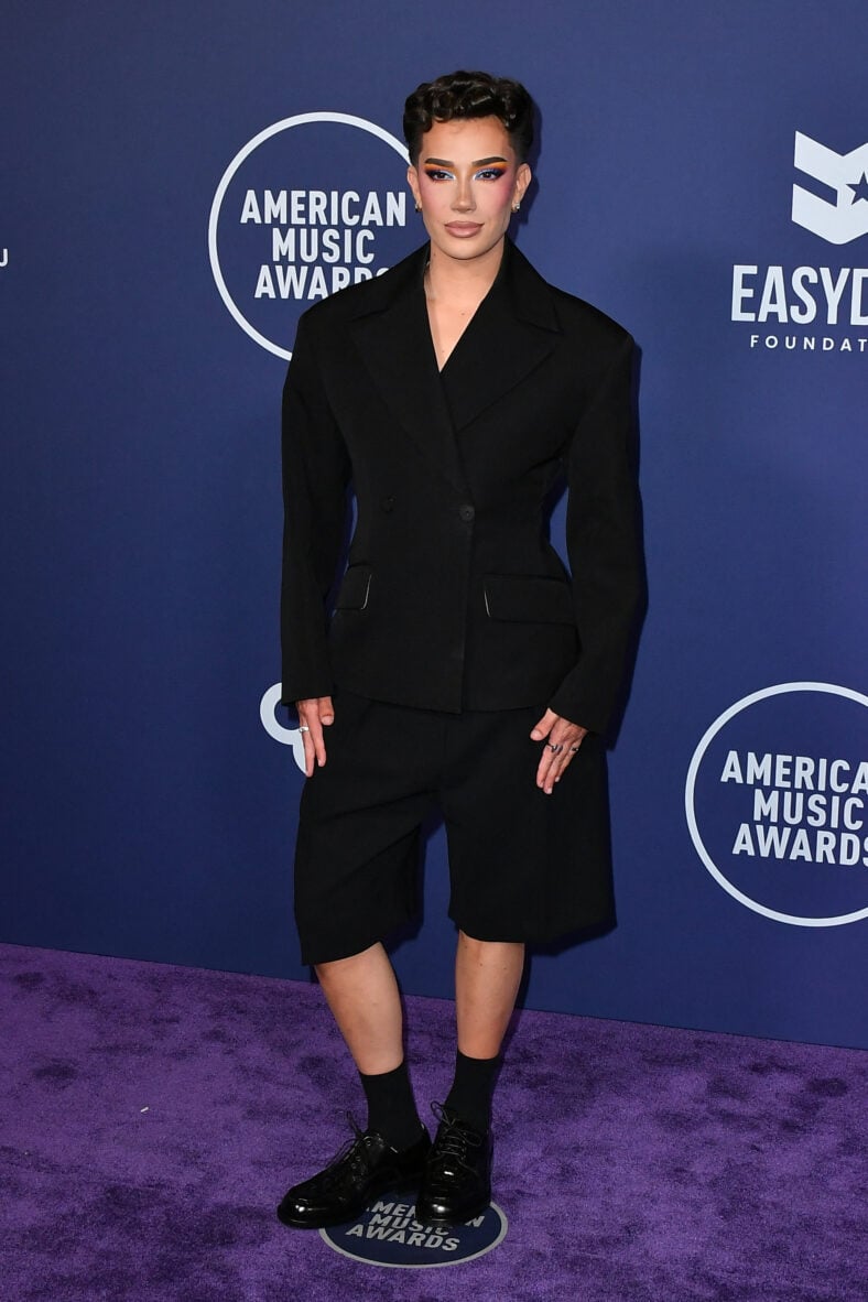 James Charles at 2025 American Music Awards - Arrivals
