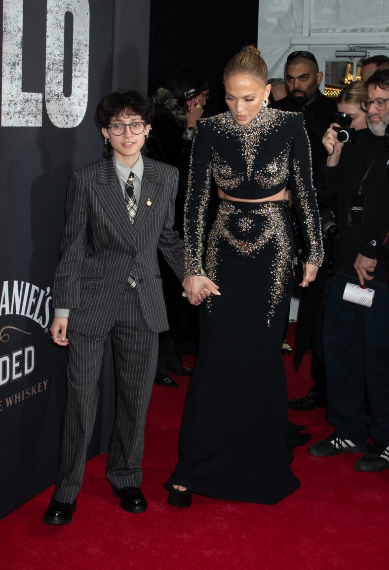 Jennifer Lopez and Emme at the Opening NIght of "Othello" on Broadway