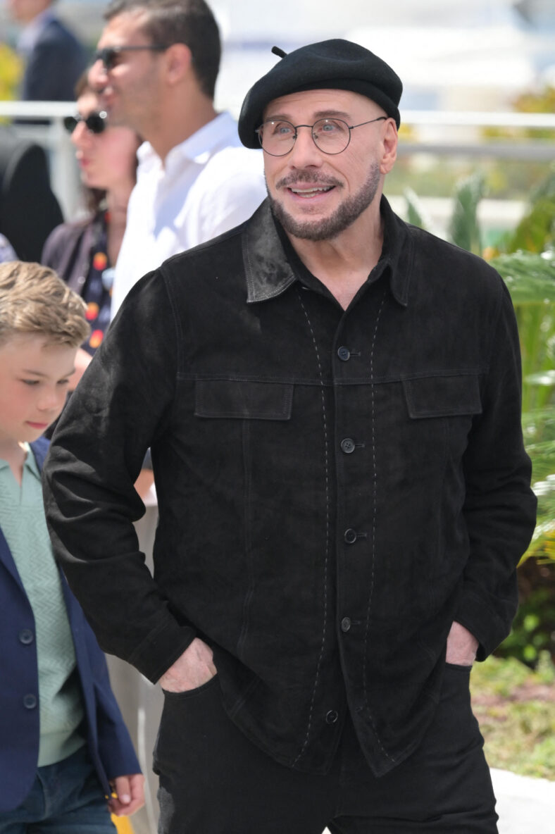 John Travolta at the Propeller One Way Night Coach Photocall at 79th Festival de Cannes - Cannes, France