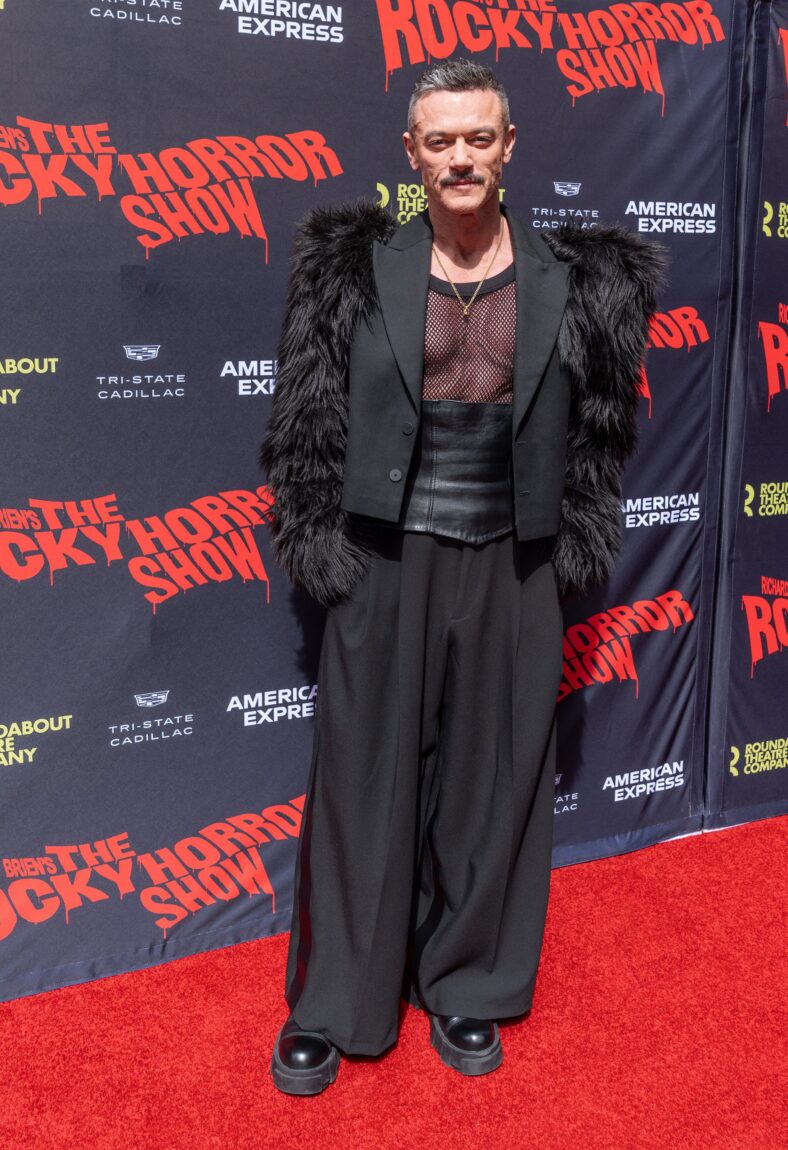 Luke Evans at NY: 'The Rocky Horror Show' Opening Night On Broadway