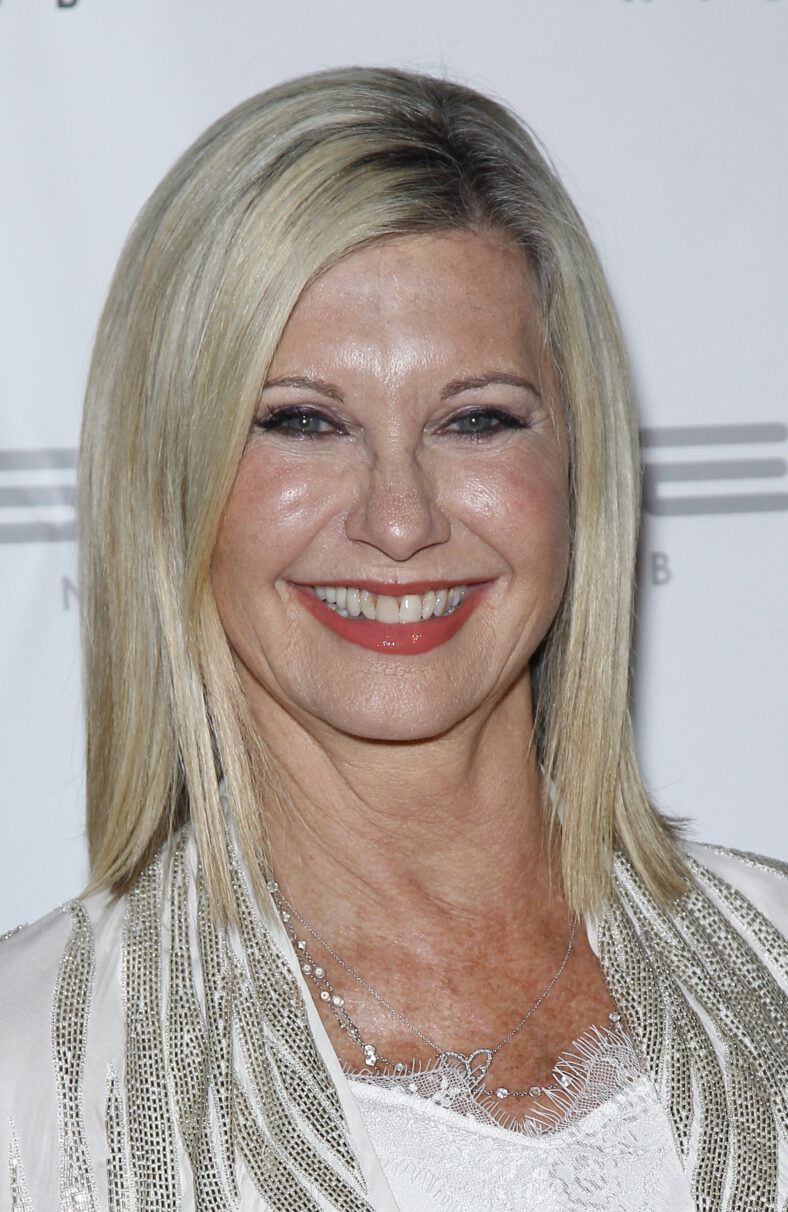 Olivia Newton-John promoting the movie Grease