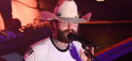 Post Malone singing