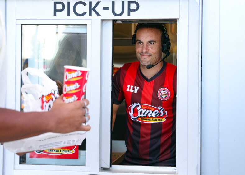 Landon Donovan Works Pre-World Cup Raising Cane's "Shift"